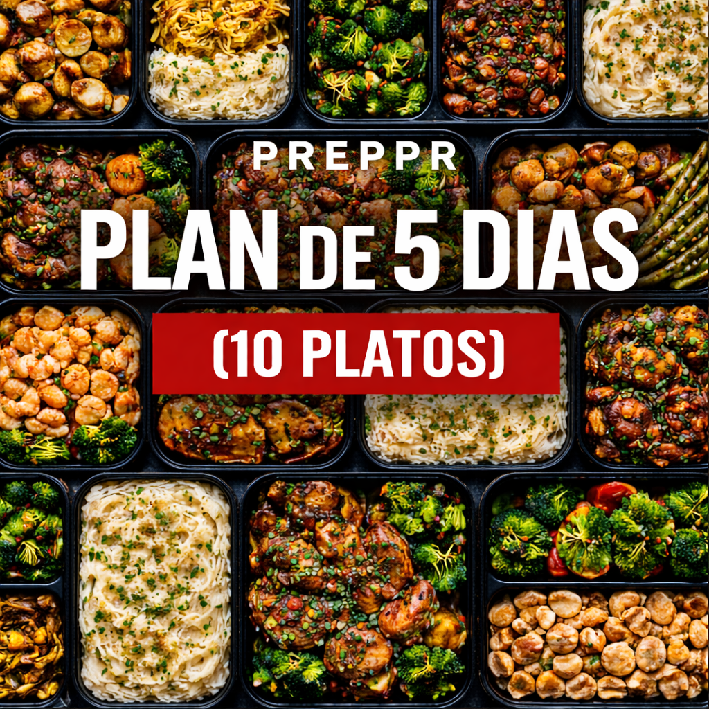 PREPR PLAN DE 5 DIAS (10 PLATOS)