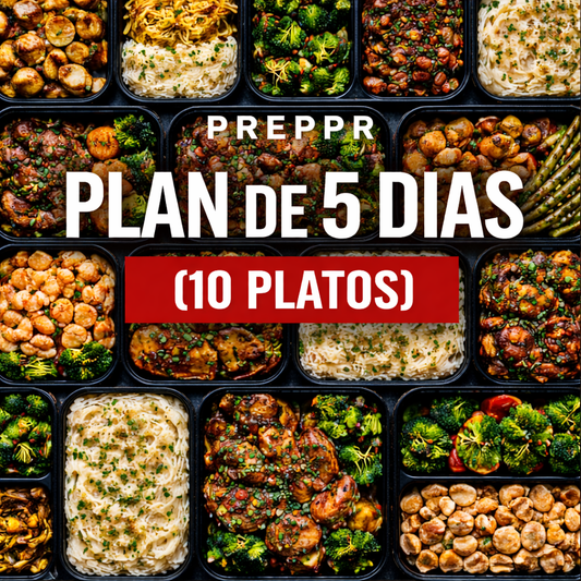 PREPR PLAN DE 5 DIAS (10 PLATOS)